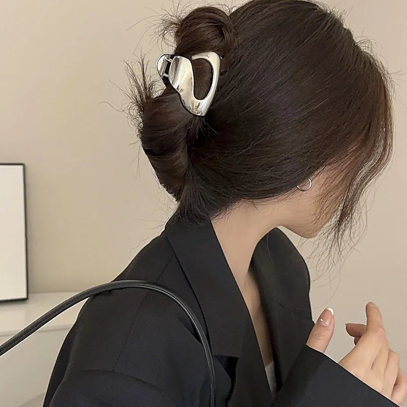 Gold S Shaped Hair Clip