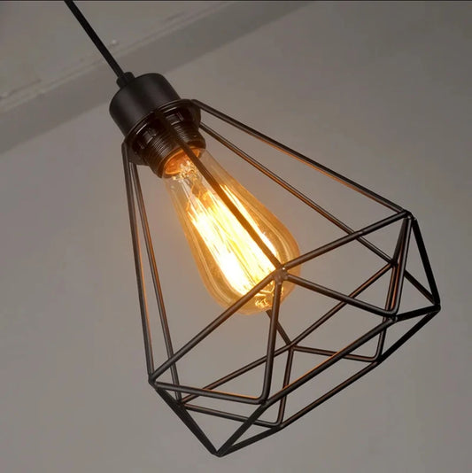 Industrial Iron Pendant Light