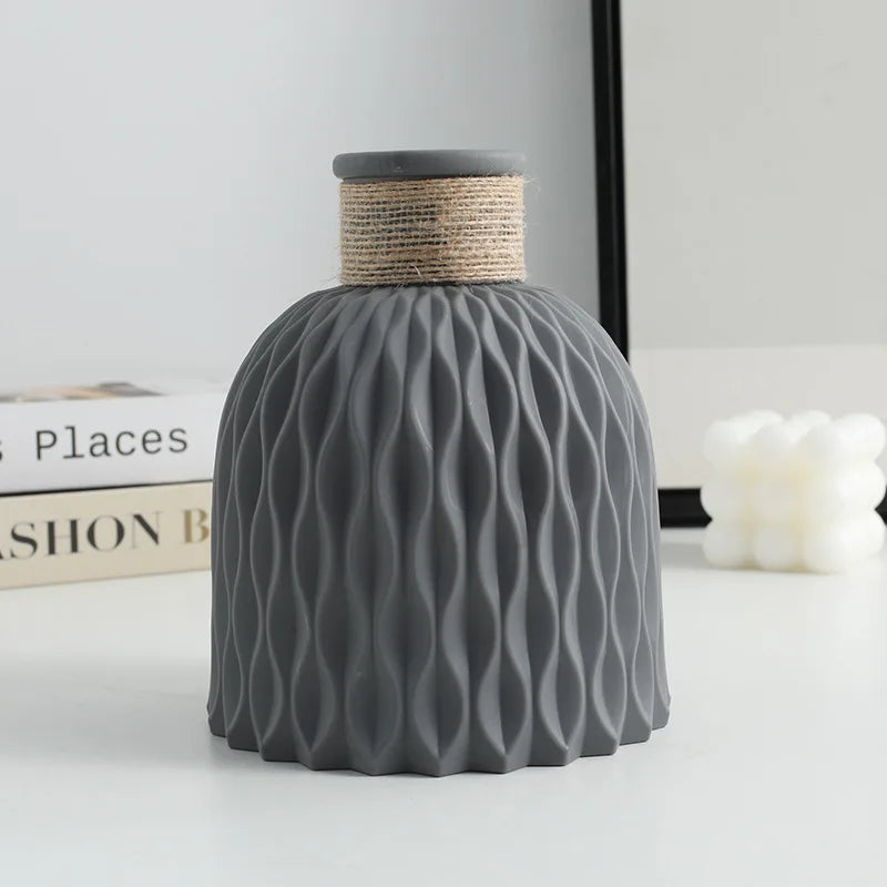 Rippled Wave Vase