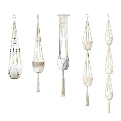 Cotton Rope Flowerpot Hangers