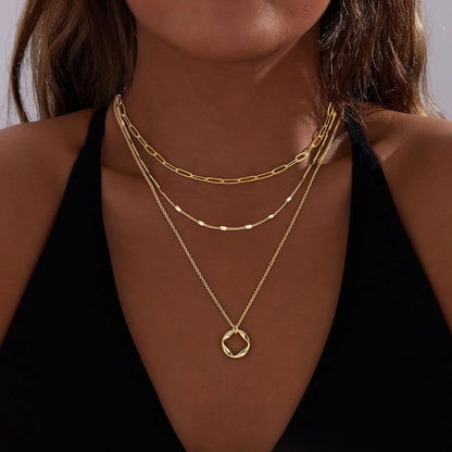 Layered Chain Necklace