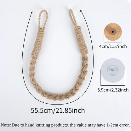 Woven Hemp Rope Wall Hanger