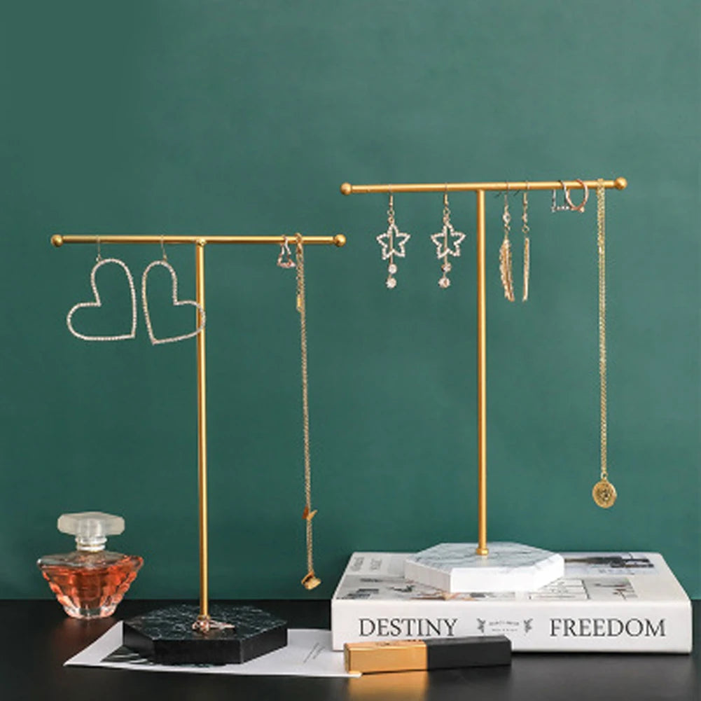 Minimal Metal Jewelry Stand