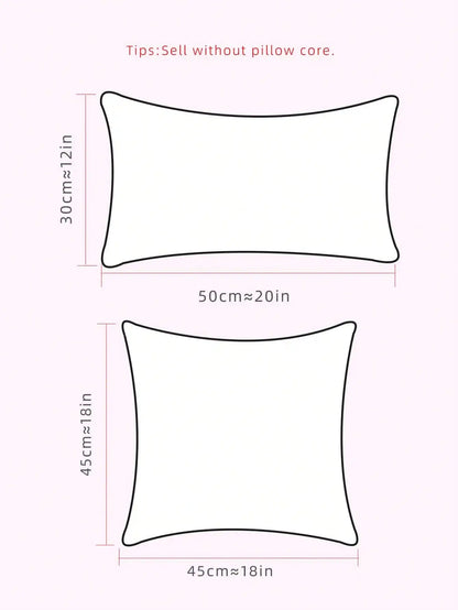 Beige Dot Tassel Pillow
