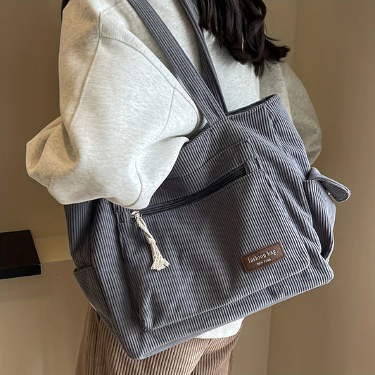 Classic Cord Tote