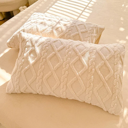 Cozy Velvet Rectangle Pillow Covers