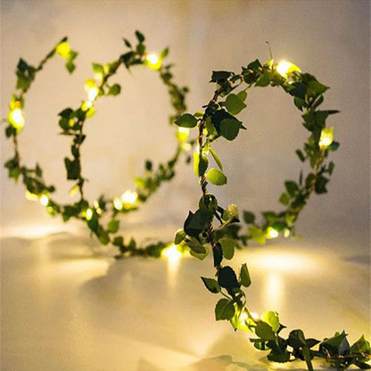 Elegant Leaf Fairy Lights