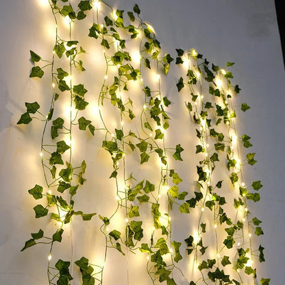 Evergreen Lighted Ivy Drape