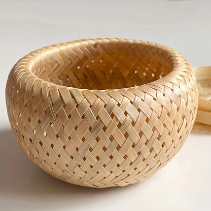 Woven Bamboo Basket
