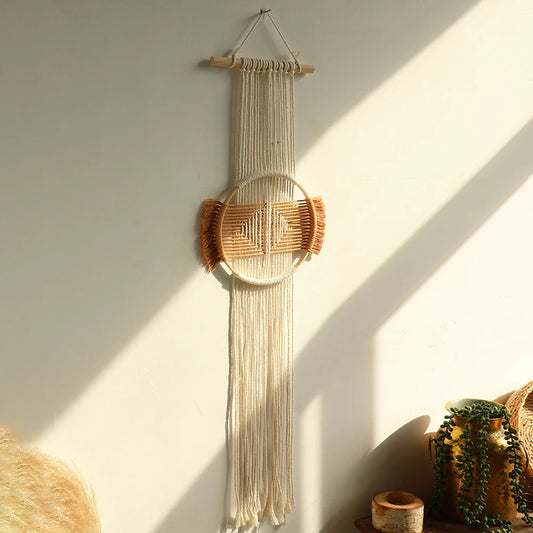 Boho Round Macrame Wall Accent