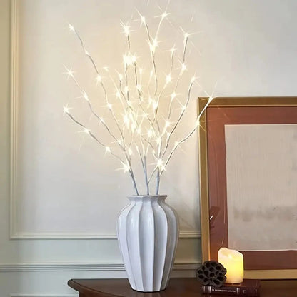 Glowing Birch Branch Decor Lamp