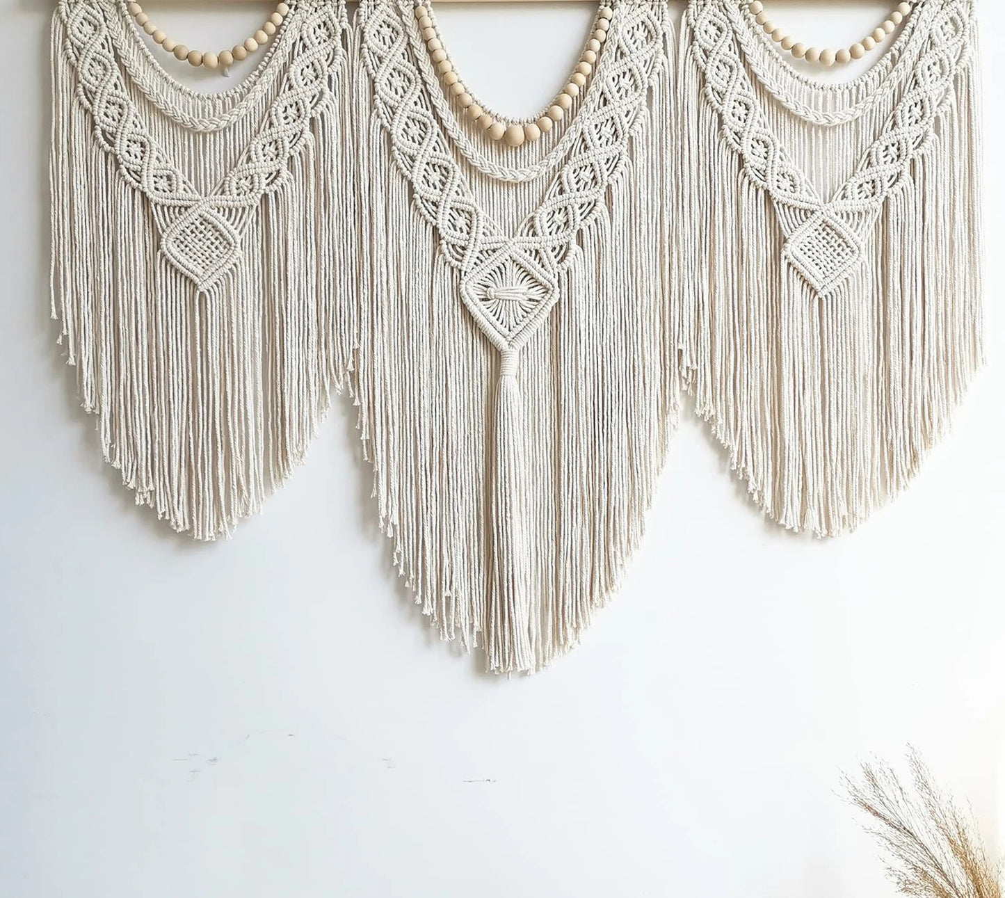 Creamy Cotton Macrame Wall Decor