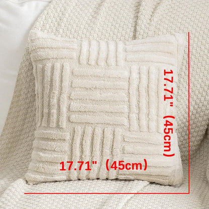 Fluffy Throw Pillow Cover