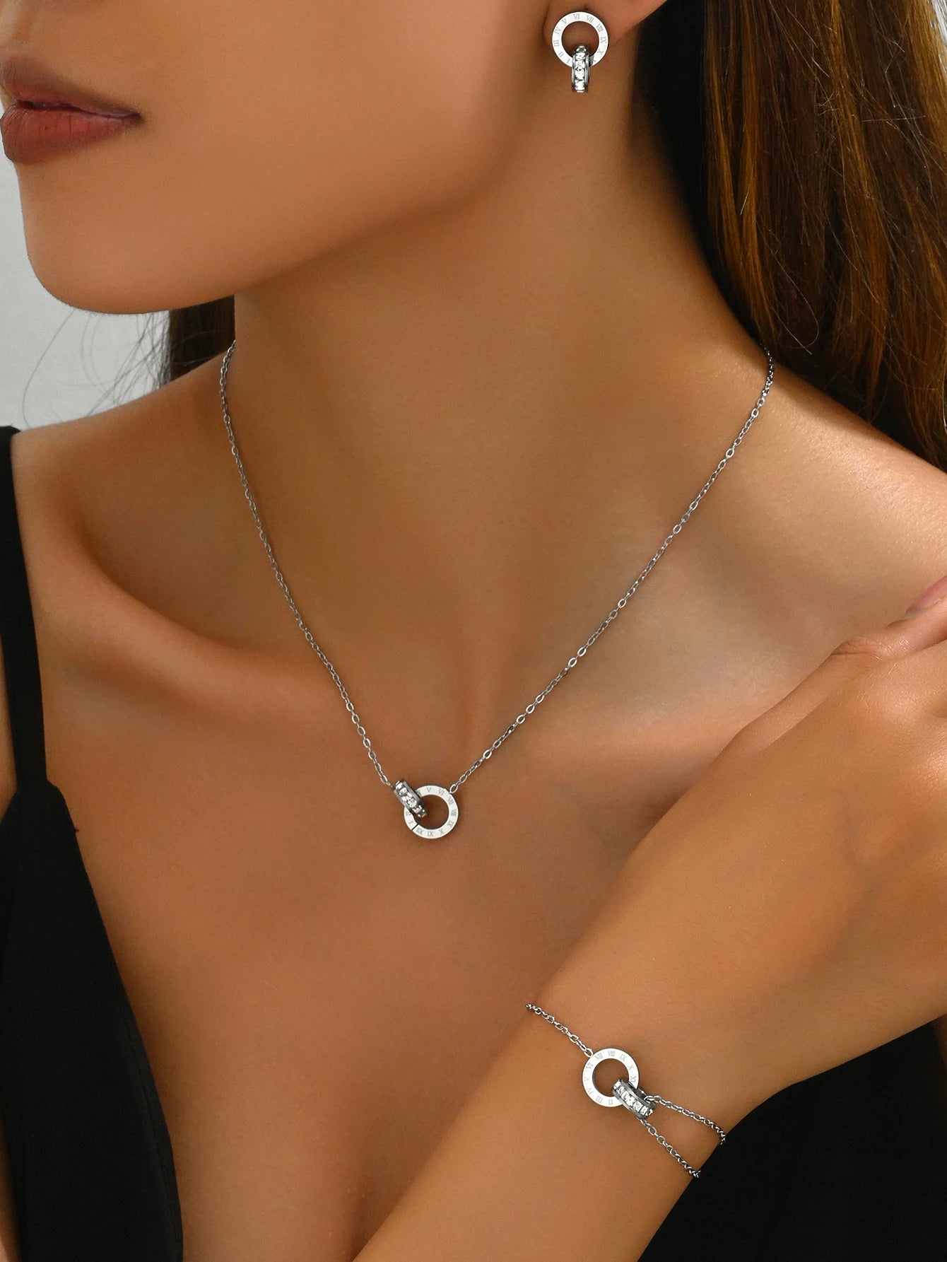 Elegant Double Ring Accessories