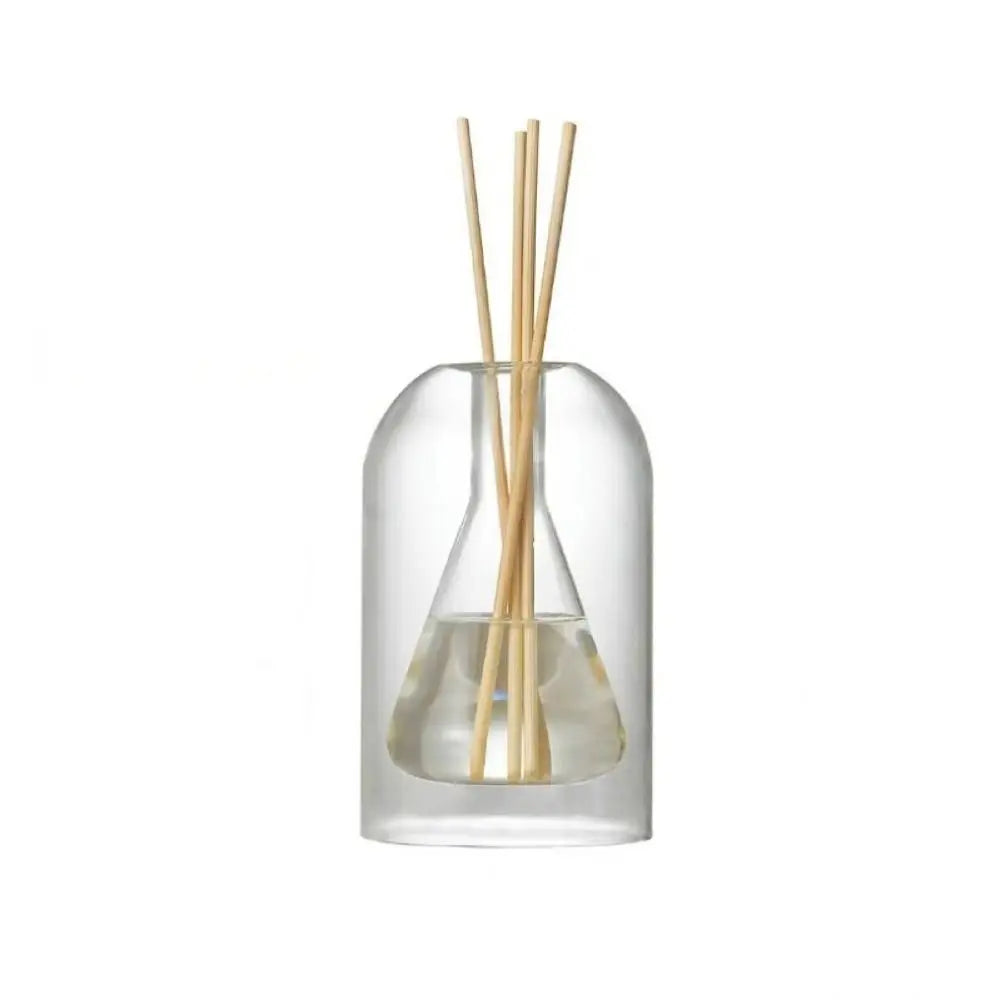 Minimalist Glass Bottle Fragrance Stick Holder