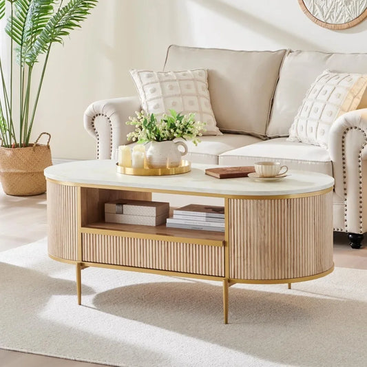 Oval Coffee Table