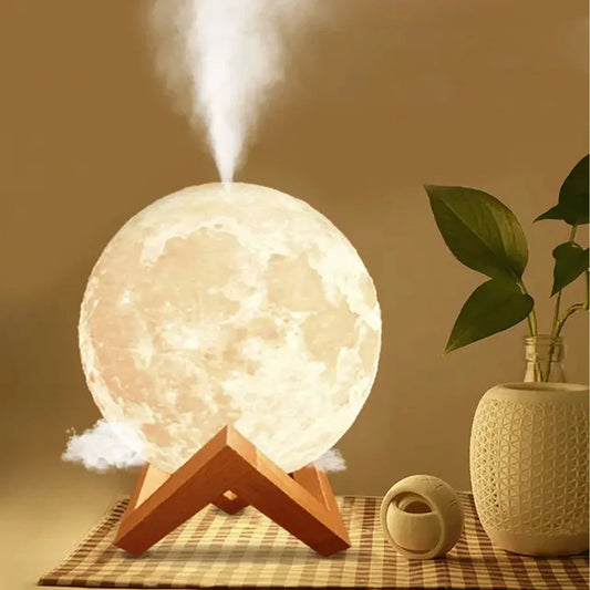 Moonlight Humidifier with Essential Oil Diffuser