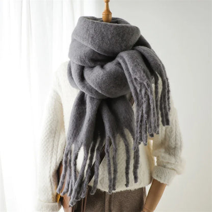 Long Winter Shawl