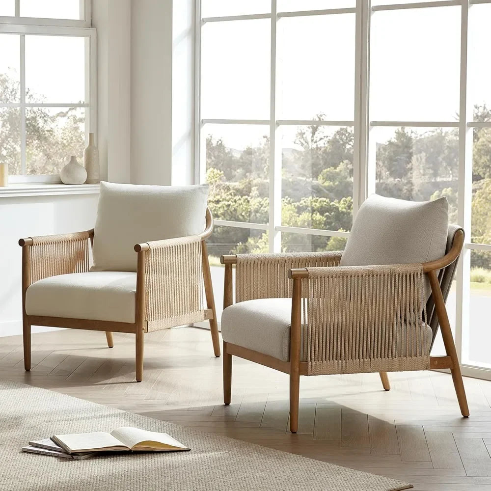 Soft Cream Lounge Chair