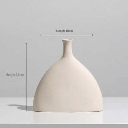 Sculptural Ceramic Flower Vase