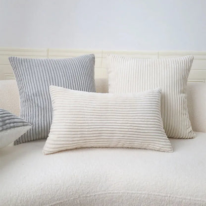 Minimalist Corduroy Pillow Cover
