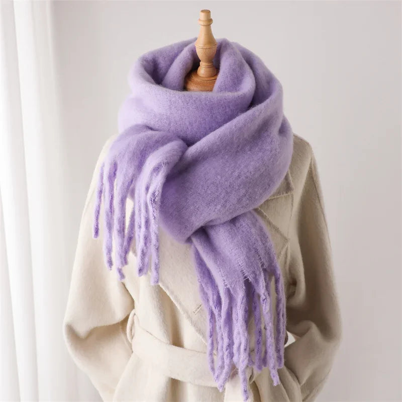 Long Winter Shawl