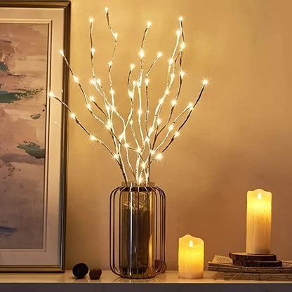 Glowing Birch Branch Decor Lamp