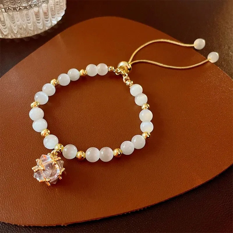 Crystal Bead Bracelet