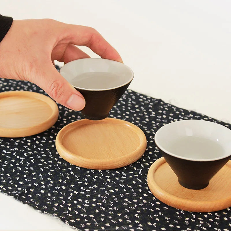 Handcrafted Walnut Coasters