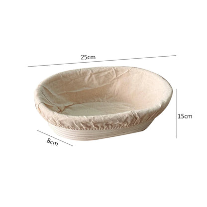 Artisan Rattan Baking Basket