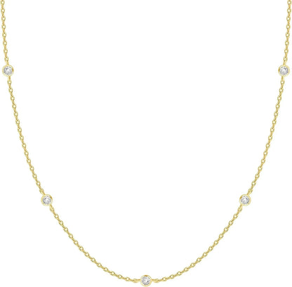Moonlit Dots Necklace