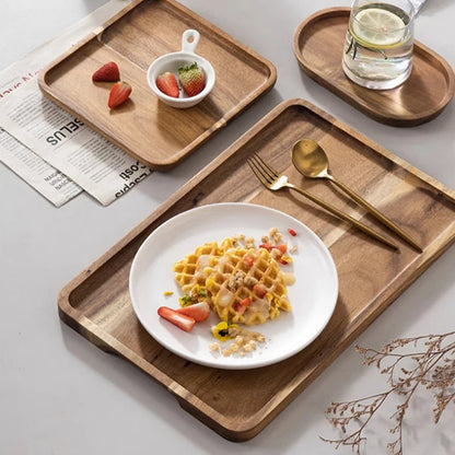 Rustic Acacia Tray