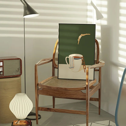 Retro Coffee Canvas Wall Art