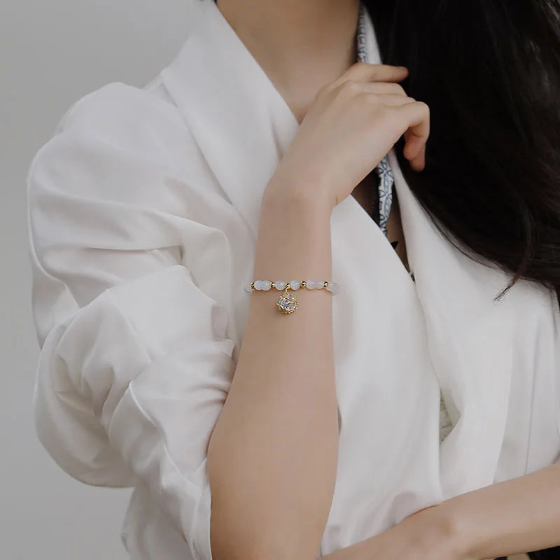 Crystal Bead Bracelet