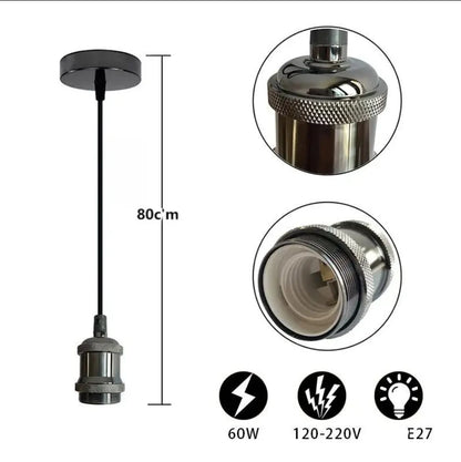 Industrial Iron Pendant Light