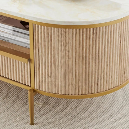 Oval Coffee Table