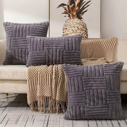 Fluffy Throw Pillow Cover