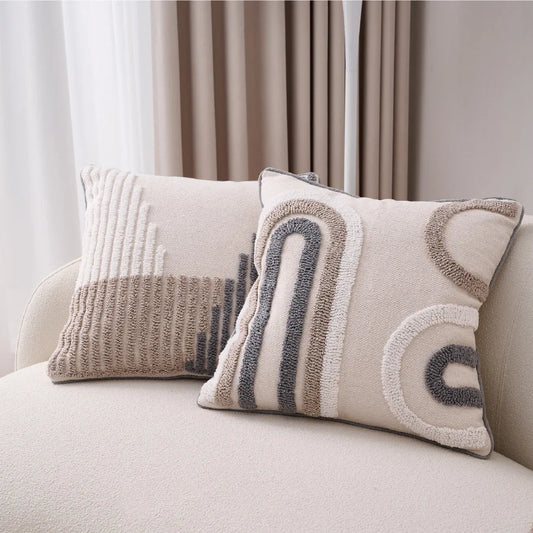 Bohemian Cotton Linen Tassel Pillow Cover