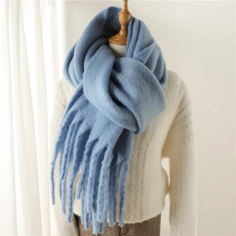 Long Winter Shawl