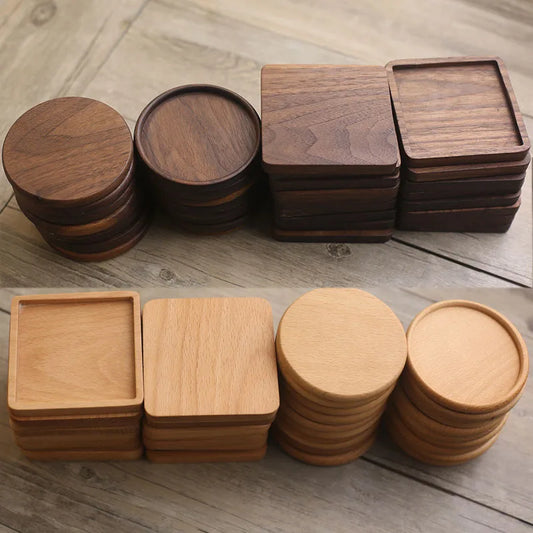 Handcrafted Walnut Coasters