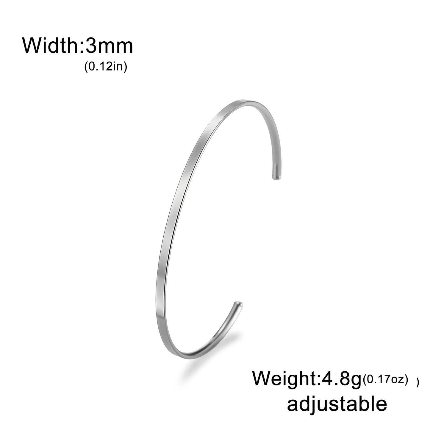 Glossy Gold Bangle