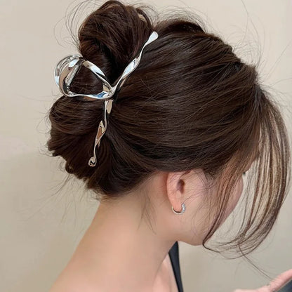 Gold S Shaped Hair Clip