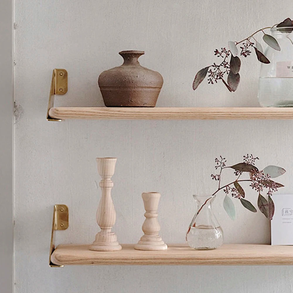 Classic Wooden Candle Holders
